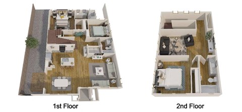 Floor plan for 3 beds, 2 baths, 1612 sqft
